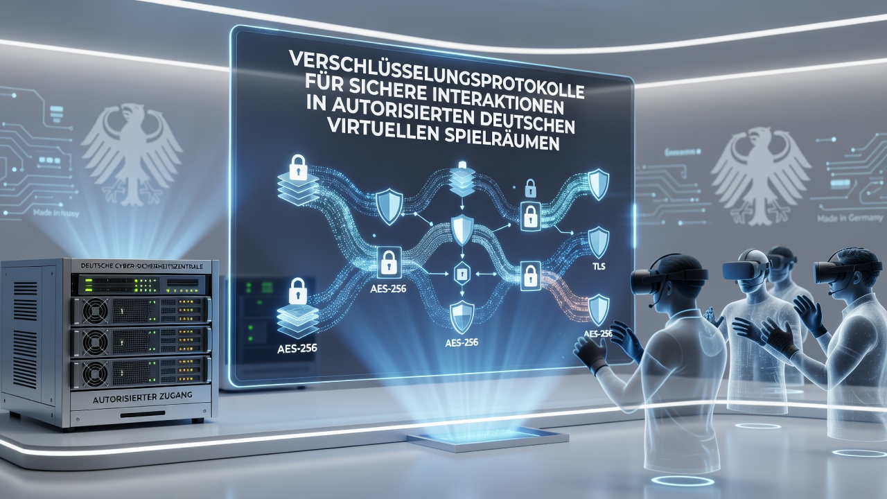 Sichere Netzwerkarchitektur mit Verschlüsselung in lizenzierten deutschen Gaming-Plattformen