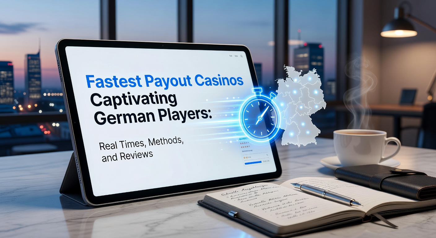 Grafik mit Uhr und Euro-Symbolen, die ultraschnelle Auszahlungen in Online-Casinos illustrieren